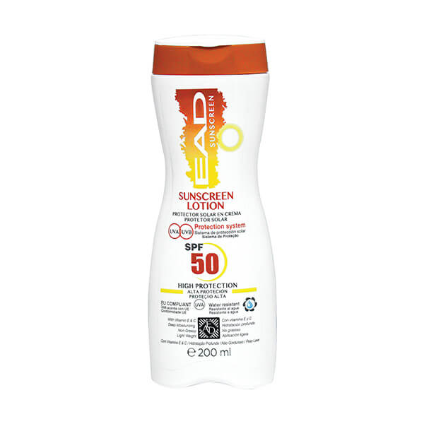 EAD Sun Protection Factor 50 Sun Screen 200ml Personal Care Scion